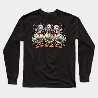 Christmas Ducks Long Sleeve T-Shirt